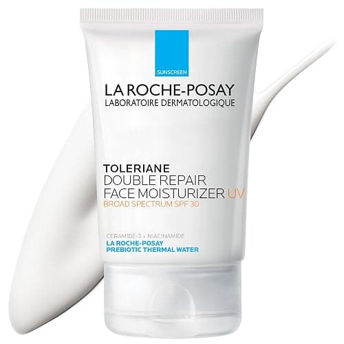 La Roche-Posay Toleriane Double Repair Face Moisturizer, Daily Moisturizer Face Cream with Ceramide & Niacinamide for All Skin Types, Immediate Comfort & Long Lasting Hydration, Fragrance Free - 3.38 Fl Oz (SPF 30) - Image 1