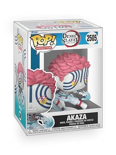 Epic Collectibles Pop Anime: Demonslayer - Akaza Vinyl Figure | Bundled with Box Protector Compatible for Funko - Image 1