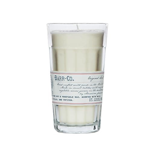 Barr-Co. Original Scent Parfait Glass Candle, 10 oz | Creamy Vanilla Scent, Long Burning Soy Wax Candle, Scented Candles for Home & Bath, 120-Hour Burn Time - Image 1