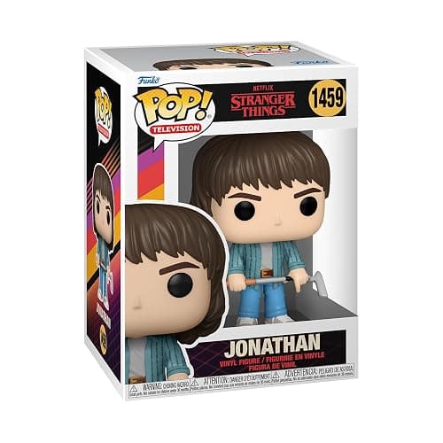 Funko POP! TV: Stranger Things - Jonathan Byers with Golf Club - Collectable Vinyl Figure - Gift Idea - Official Merchandise - for Kids & Adults - TV Fans - Model Figure for Collectors and Display - Image 1