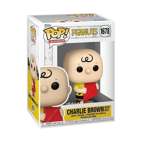 Funko Pop Animation: Peanuts - Charlie Brown - Charlie Brown With Kite - Classic Peanuts - Collectable Vinyl Figure - Gift Idea - Official Merchandise - Toys for Kids & Adults - Cartoon/Animation Fans - Image 1