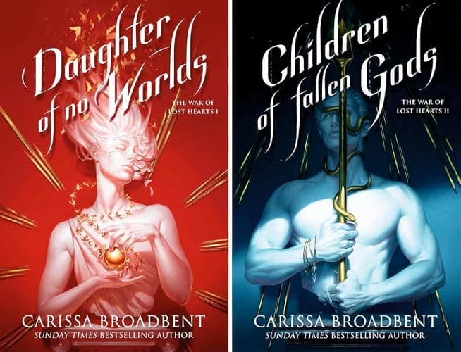 The War of Lost Hearts Series 2 book Collection set: Daughter of No Worlds and Children of Fallen Gods - Image 1