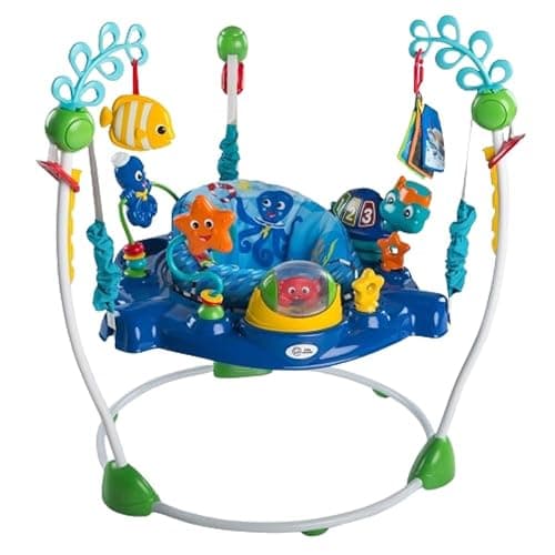 Baby Einstein Neptune's Ocean Discovery Activity Baby Jumper Activity Center, Ages 6 Months +, Max Weight 25 lbs., Unisex - Image 1