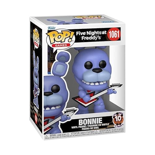 Funko Pop Games: Five Nights at Freddy's (FNAF) 10y - Bonnie The Rabbit - Five Nights at Freddy's - Collectable Vinyl Figure - Gift Idea - Official Merchandise - Toys for Kids & Adults - Image 1
