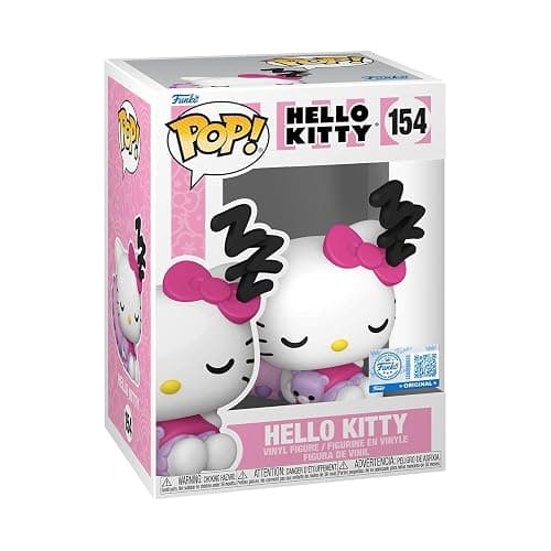 Funko Pop! Sanrio: Hello Kitty - Sleeping - Amazon Exclusive - Collectable Vinyl Figure - Gift Idea - Official Merchandise - Toys for Kids & Adults - Anime Fans - for Collectors & Display - Image 1