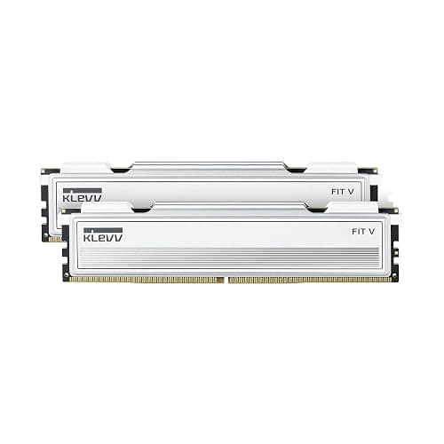 KLEVV FIT V 32GB (2X 16GB) DDR5 Gaming RAM 6000MT/s PC5-48000 Non tamponnée Non-ECC 1,35V CL30 Kit de modules mémoire - 32 GB - FiIT V CL30 - 6000MH/z - Image 1