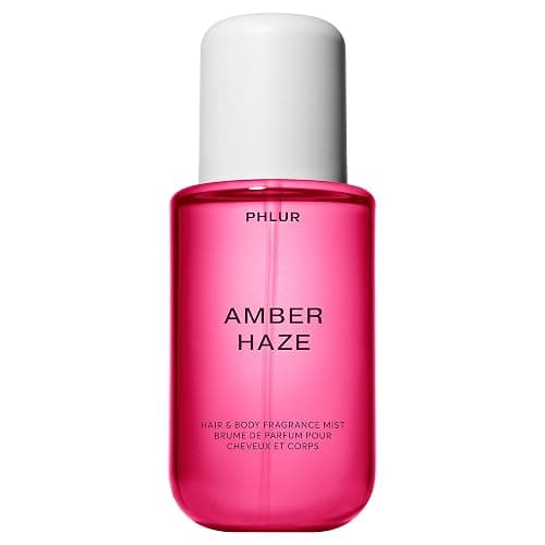 PHLUR Amber Haze Body Mist - Hair & Body Fragrance Mist - Amber, Jasmine, Saffron & Vanilla Body Spray (8 Fl Oz) - Image 1