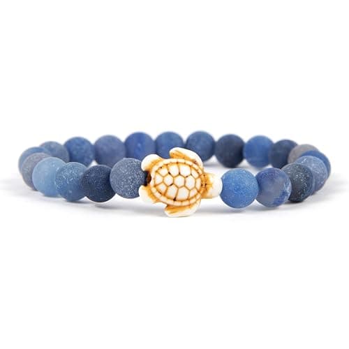 KoaKoa Sea Turtle Tracking Bracelet Ocean Mist, helps save sea turtles, one size fits most Men and Women - Image 1