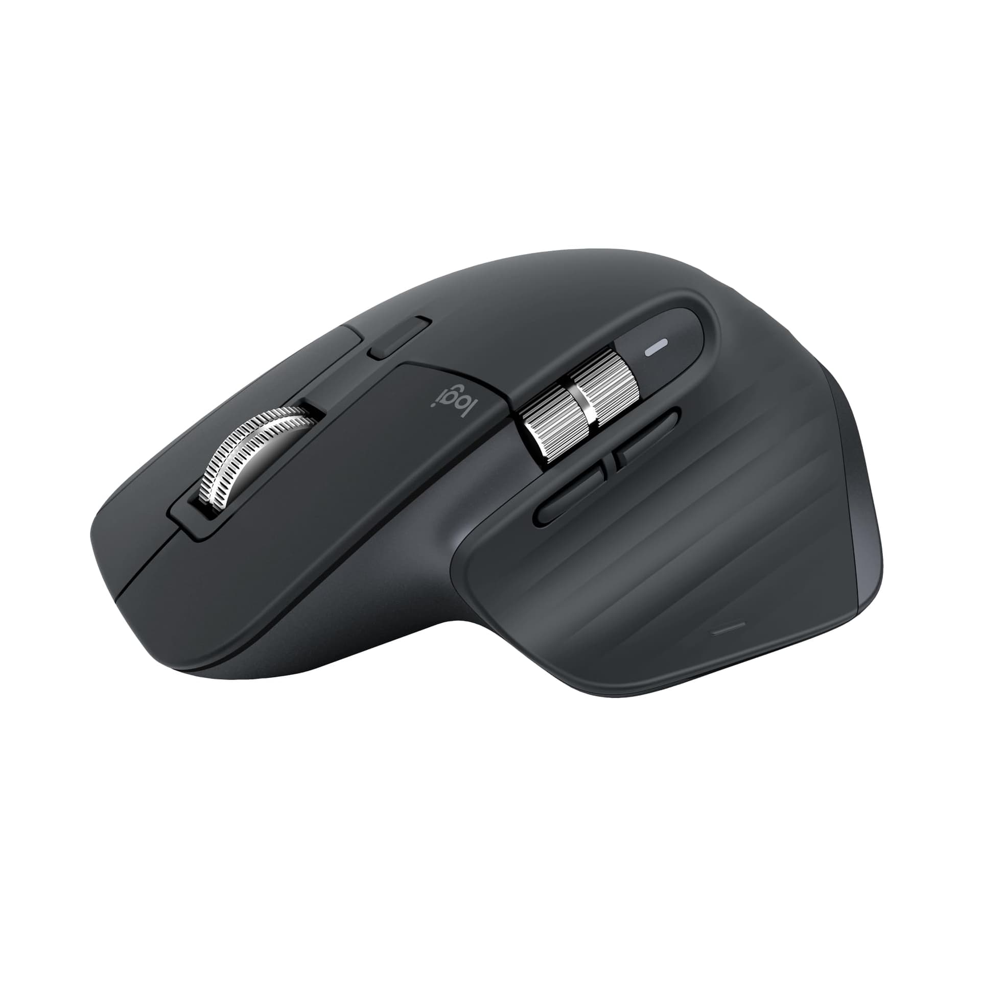 Logitech MX Master 3S Mouse Inalámbrico de Desempeño, Scrolling Ultra-rápido, 8K dpi, Seguimiento sobre Vidrio, Clics Silenciosos - Bluetooth Edition - Color Grafito Lite - Image 1