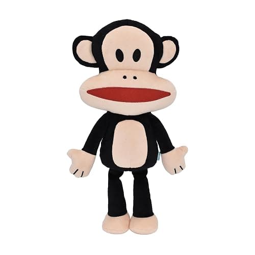 Multipet Paul Frank's Julius The Monkey Dog Plush Toy - Squeaky Toy for All Dogs - Extra Soft Plush - Stuffed Animal for Cuddling & Playing (10") - Image 1
