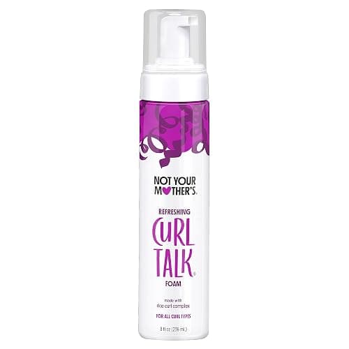Not Your Mother’s Curl Talk Refreshing Curl Foam-8 oz 236 ml (Pack of 1) - Image 1