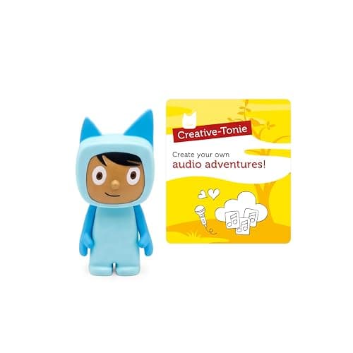 Tonies Creative Audio Character - Record and Upload up to 90 Minutes of Your Own Stories and Songs - Light Blue/Medium - Image 1