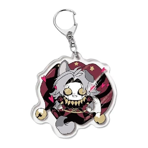 BDNXTV The Freak Circus Keychain Freak Circus Cartoon Character Key chain 2D Acrylic Keyring for Fans Party Supplies - Image 1