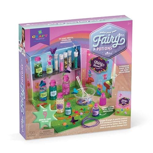 Craft-tastic – Fairy Potions Craft Kit – Make 9 Magical Fairy Potions - Image 1