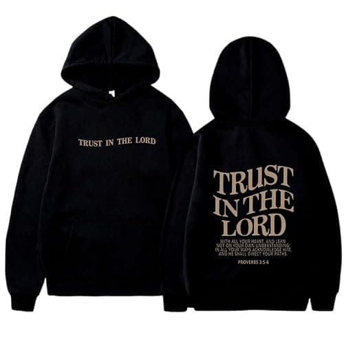 Christian Graphic Hoodies Fall Fashion 2025 Preppy Letter Print Long Sleeve Pullover Sweatshirt with Pocket Teen Girls - Image 1