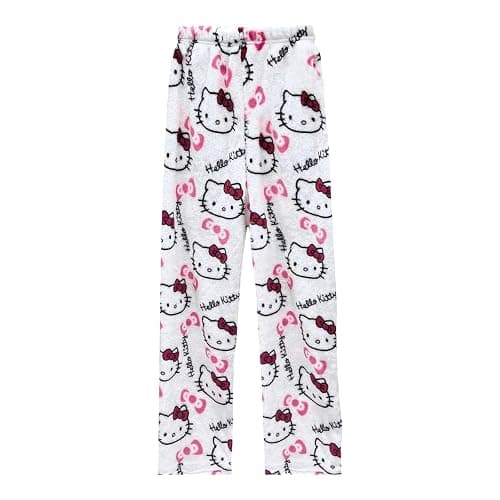 Generico ๐๐๐ฅ๐ฅ๐จ ๐แผฐ๐ญ๐ญ๐ฒ Pigiama da Donna Pantaloni di Flanella Morbido Kawaii Anime Comodo Pantaloni del Pigiama Invernale Pigiama Warm Pantaloni del Pigiama Divertenti Abbigliamento da Casa - Image 1