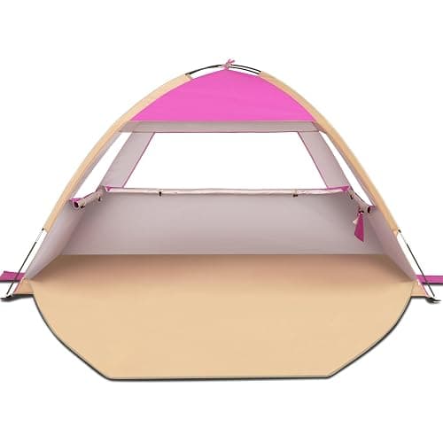 Venustas Beach Tent Sun Shelter for 3/4-5/6-7/8-10 Person, UPF 50+ UV Protection Beach Canopy, Lightweight and Easy Setup Cabana, Portable Shade Tent - Image 1
