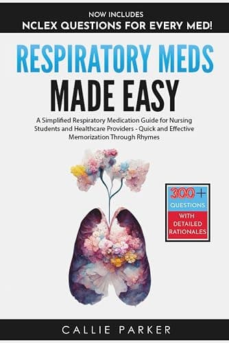 Respiratory Meds Made Easy: A Simplified Respiratory Medication Guide for Nursing Students and Healthcare Providers - Quick and Effective Memorization Through Rhymes - Image 1