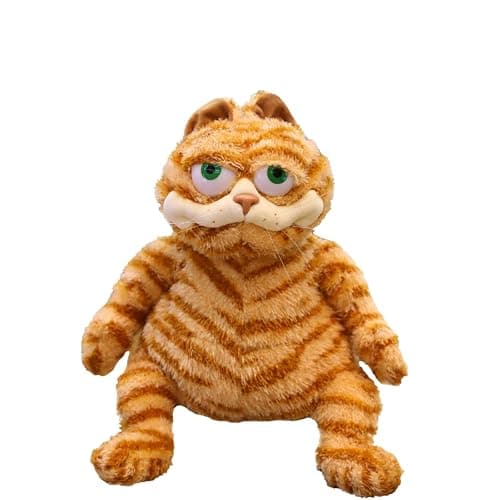 SYZI Fat Orange Plush Cat Toy - Soft Stuffed Animal for Kids - Ideal Christmas & Birthday Present - 11.8/17.7 Inches - Image 1
