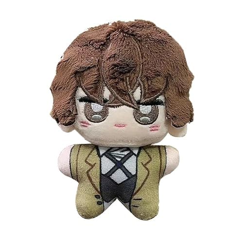 QAHEART BSD Dazai Osamu Soft Figure Anime Pillow Schoolbag Wallet Pendant Charm Mini Hug Pillow Decoration - Image 1