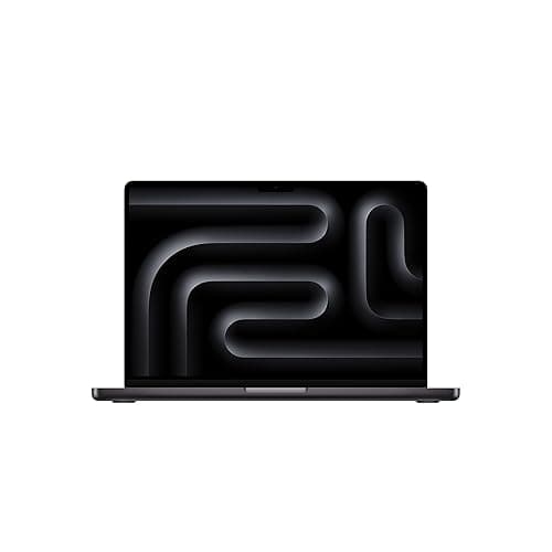 Apple MacBook Pro Ordinateur portable avec puce M4 Pro, CPU 12 cœurs, GPU 16 cœurs : Conçu pour Apple Intelligence, écran Liquid Retina XDR 14,2″, 24 Go de mémoire unifiée, 512Go Noir sidéral ; Argent - Image 1