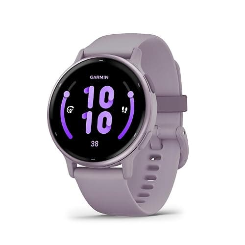 Garmin vívoactive 5, Health and Fitness GPS Smartwatch, AMOLED Display, Up to 11 Days of Battery, Orchid - Image 1