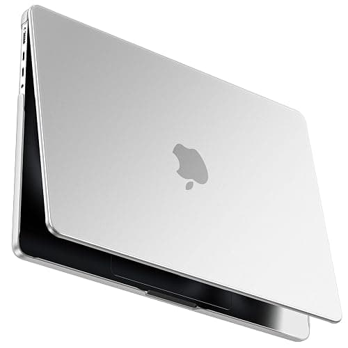 BlueSwan Matte Case for MacBook Pro 14 M5 2025 2024-2021 M4 M3 M2 M1 Pro/Max, Compatible A3401 A3112 A2992 A2918 A2779 A2442, Hard Shell Protective Cover, Matte Clear - Image 1
