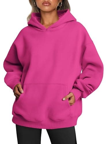 Trendy Queen Womens Oversized Hoodies Fleece Sweatshirts Fall Fashion Pullover Sweaters Winter Clothes - Image 1
