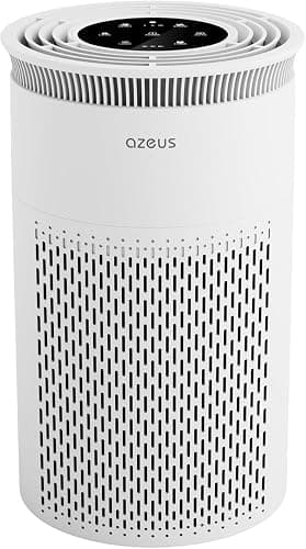 AZEUS Air Purifier for Home Pets Hair Dust in Bedroom Up Top 843 ft² H13 True HEPA Filter, 25db Filtration System Cleaner Odor Eliminators, Ozone Free, Remove 99.97% Dust Smoke VOCs - Image 1