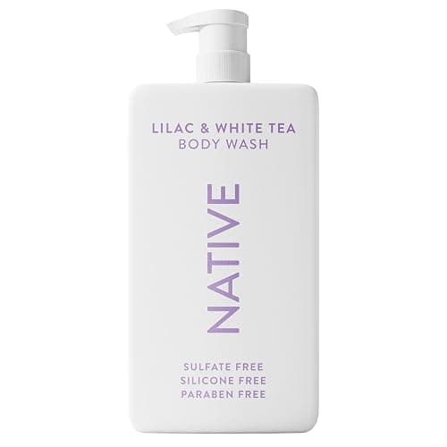 Native Sulfate Free Body Wash Contains Naturally Derived Ingredients | for Women & Men| Lilac & White Tea, 36 oz - Image 1