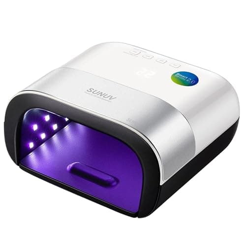 SUNUV Led Nail Lamp,Professional Nail Dryer for Gel Polish Curing Light Machine, with Automatic Sensor and LCD Display for Home and Nail Salon - Image 1