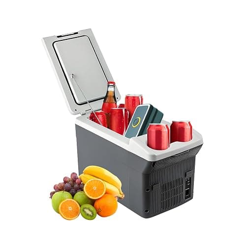 Newmkr 11L/Quart Electric Cooler & Warmer - Portable Car Refrigerator 12 Volt DC Car Fridge with Dual-Temp Control (41°F~149°F) Car Fridge 12V Refrigerator for Camping, Travel & Road Trips,RV, Boat - Image 1
