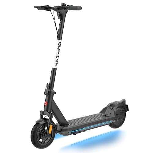 Gotrax ECLIPSE Electric Scooter for Adults, 10" Solid Tire, Max 28 Mile Range, 500w Motor up to 20Mph w/Electric Code Lock, High-Strength Aluminum Body & Long Battery Life, Foldable Commuting EScooter - Image 1