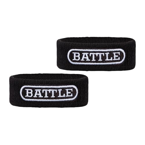 Battle Football Armbands - High-Performance Bands for Football Athletes - Includes 2 Bicep Bands - Ultra-Soft Material to Wick Away Sweat and Keep Hands Dry and Comfortable - Machine Washable - Image 1