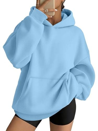 AUTOMET Womens Oversized Hoodies Fleece Trendy Sweatshirts Fall Fashion 2025 Pullover Winter Clothing Outfits - Image 1