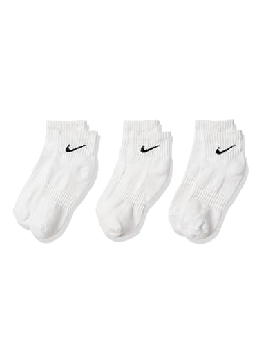 Nike Unisex Adult Everyday Cushioned Training Ankle Socks (3 Pairs) - Image 1