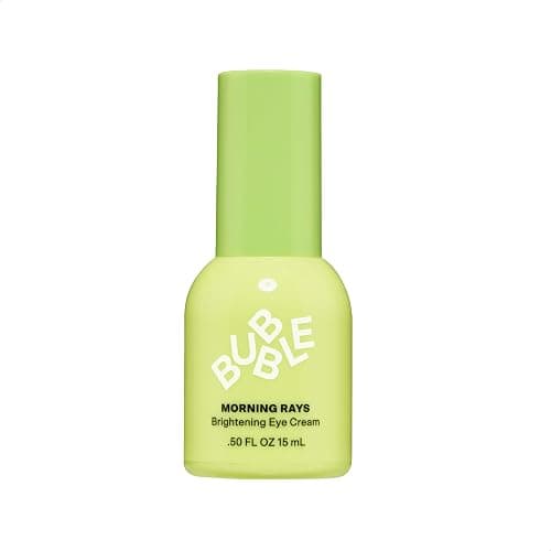 Bubble Skincare Morning Rays Brightening Eye Cream - Vitamin C Under Eye Cream for Dark Circles & Puffiness - Enriched with Green Tea Extract to Calm, Protect & Soothe Skin (15ml) - Image 1