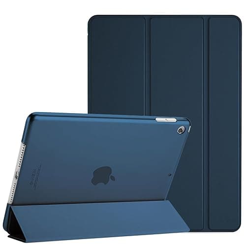 ProCase for iPad 9th/ 8th/ 7th Generation Case 10.2 Inch (2021/2020/2019 Release), 10.2 iPad Case 9th/ 8th/ 7th Gen Cover, Slim Smart Cover with Translucent Hard Shell Back -Navy - Image 1