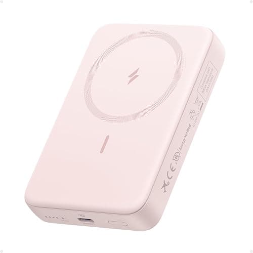 ANKER Zolo Magnetic Power Bank, Compact 10,000mAh Wireless Portable Charger with 30W Max Fast Charging, Skin-Friendly and Durable Battery Pack, for iPhone 16/15/14 Series, AirPods, and More - Image 1