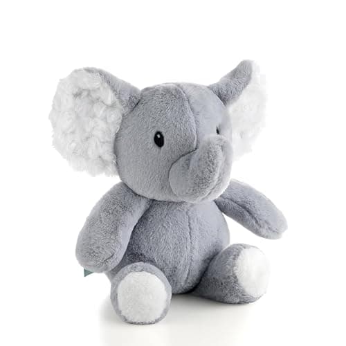 The Peanutshell Plush Elephant Stuffed Animal - 10 inch - Baby Safe - Machine Washable - Soft Elephant Baby Toys, Newborn Infant Toddler, Plushies for Boys Girls, Stuffies, Jungle Safari Nursery - Image 1