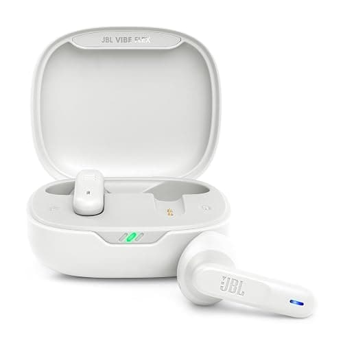 JBL Vibe Flex True Wireless Earbuds – Bluetooth Earphones with Deep Bass Sound, IP54 Water & Dust Resistant, Long Battery Life, Voice Assistant Compatible, Open-Ear Design - Image 1