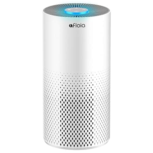 Afloia Air Purifiers for Home Bedroom Large Room Up to 1076 Ft², 3-Stage Filter Cleaner Odor Eliminator, Remove Pets Dust Dander Hair Allergy Mold Pollen Smoke Smell, Quiet 22 dB, 7 Colors Night Light - Image 1