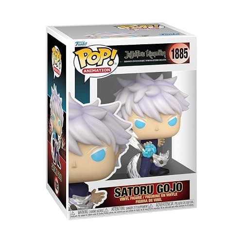 Funko Pop! Animation: JJK - Satoru Gojo - (Hidden Inv) - Jujutsu Kaisen - Vinyl Collectible Figure - Gift Idea - Official Merchandise - Toy for Children and Adults - Anime Fans - Image 1