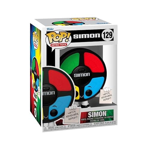 Funko POP! Vinyl: Simon - Logo - Simon - 1/6 Odds for Rare Chase Variant - Glow in The Dark - Collectable Vinyl Figure - Gift Idea - Official Merchandise - for Kids & Adults - Ad Icons Fans - Image 1