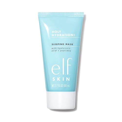 e.l.f. SKIN Holy Hydration! Sleeping Mask, Moisturizing & Plumping Dual-Use Sleep Or Rinse-Off Face Mask, Soothes Skin With A Creamy Formula - Image 1