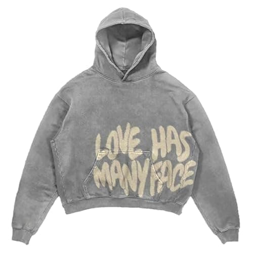 Dynict Unisex Y2K Colorful Sweatshirt Hip Hop Letter Print Oversize Hoodie Casual Baggy Harajuku Gothic Pullover Hoodie - Image 1
