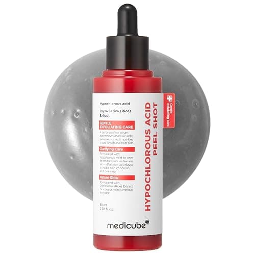 medicube Hypochlorous Acid Rice Peel Shot | Gentle Exfoliating Serum for Dead Skin Cells & Pore Care, Blackheads & Excess Sebum Control | Rice Extract, Panthenol for Hydrating & Smoothing Care - Image 1