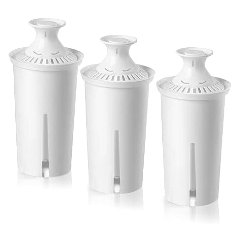 BREAUILL Replacement for Brita® Water Filter, Pitchers and Dispensers, NSF Certified Water Filter Replacement for Brita® Classic, OB03, Mavea® 107007 35557, 3 PCS Water Pitcher Filter - Image 1