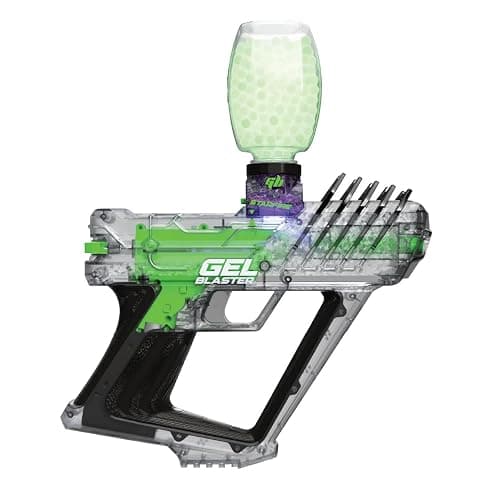 Gel Blaster Surge 2 with Built-in Starfire Glow Activator – Upgraded GelBlaster Toy with 100+ Foot Range – Semi & Full Auto Modes – Built in Glow in The Dark – 170 FPS – Ages 14+ - Image 1