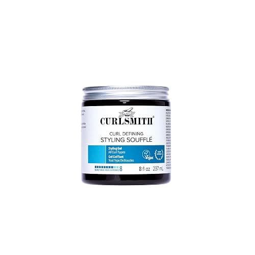 Curlsmith Curl Defining Styling Soufflé - Gel a tenuta forte per ricci, definizione, vegano e cruelty free (8 oz) - Image 1